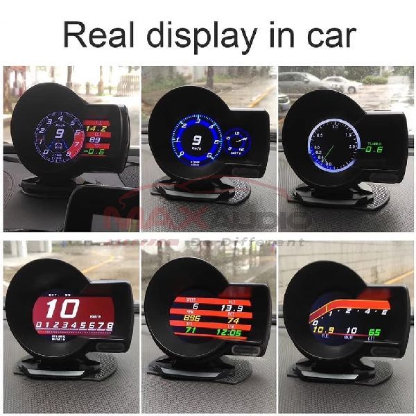 Magician Multi Function Plug and Play OBD2 Digital Gauge Meter [F835]
